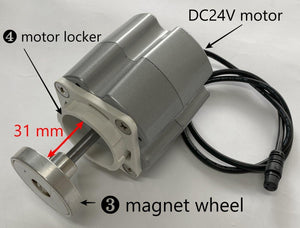 Magnetic Jet Motor